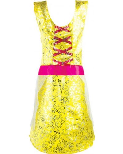 Приказна рокля Adorbs - Жълта, цикламена - 1