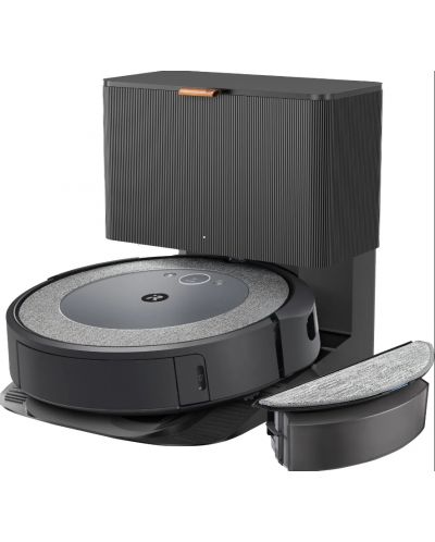 Прахосмукачка-робот iRobot - Roomba Combo i5+, i557840, Woven Neutral - 1