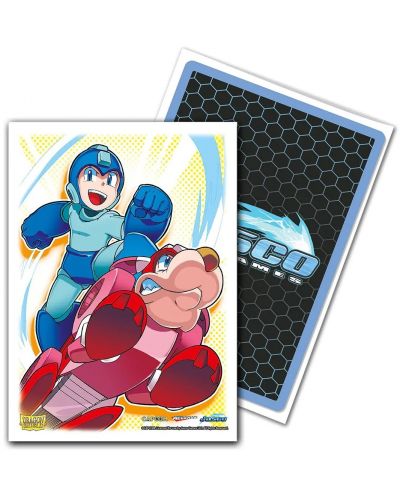 Протектори за карти Dragon Shield - Classic Art Sleeves Standard Size, Mega Man & Rush (100 бр.) - 2