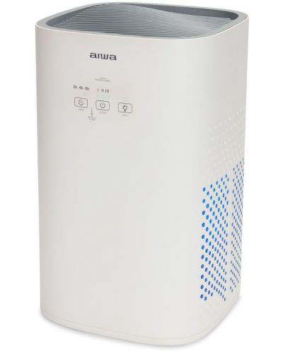 Пречиствател за въздух Aiwa - PA-100, HEPA H13, 50 dB, бял - 3