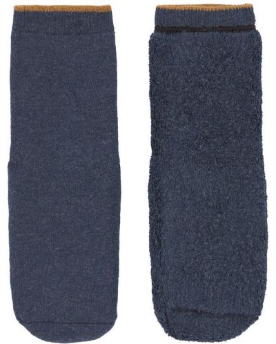 Противоплъзгащи чорапи Lassig - 15-18 размер, сини-сиви, 2 чифта - 2