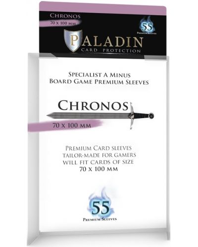 Протектори за карти Paladin - Chronos 70 x 100 (55 бр.) - 1