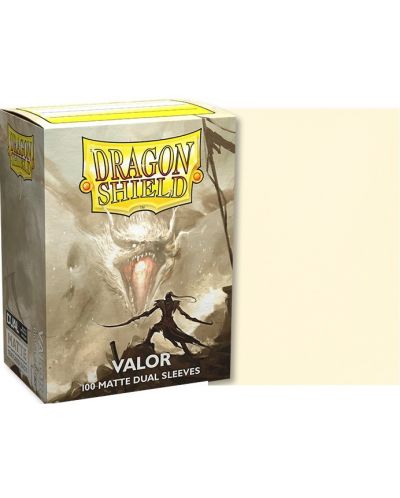 Протектори за карти Dragon Shield Dual Valor Sleeves - Matte (100 бр.) - 2