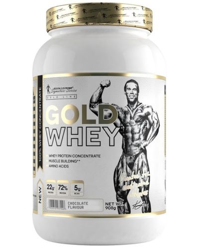 Gold Line Gold Whey, ягода и банан, 908 g, Kevin Levrone - 1