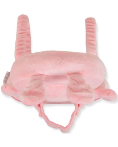 Предпазна възглавница за прохождащи бебета Moni - Rabbit, розова - 4