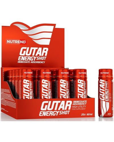 Gutar Energy Shot, 20 шота, Nutrend - 1
