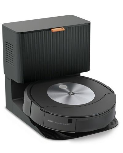 Прахосмукачка-робот iRobot - Roomba Combo j7 +, графит - 1