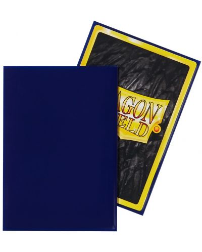 Протектори за карти Dragon Shield - Classic Sleeves Small Size, Night Blue (60 бр.) - 3