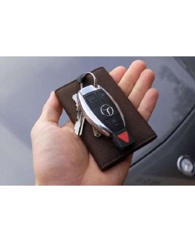 Протектор за автомобилен ключ Silent Pocket - тъмносив - 2