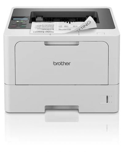Принтер Brother - HL-L5210DN, лазерен, бял - 1