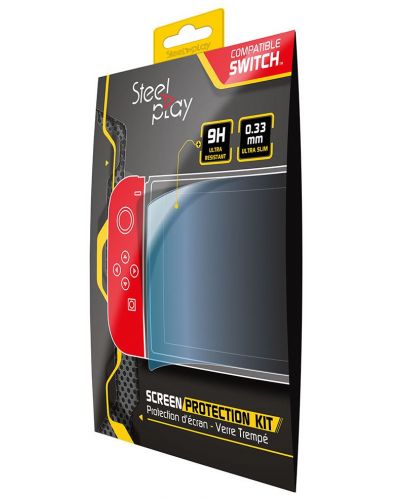Протектор за екран Steelplay - 9H (Switch), прозрачен - 1
