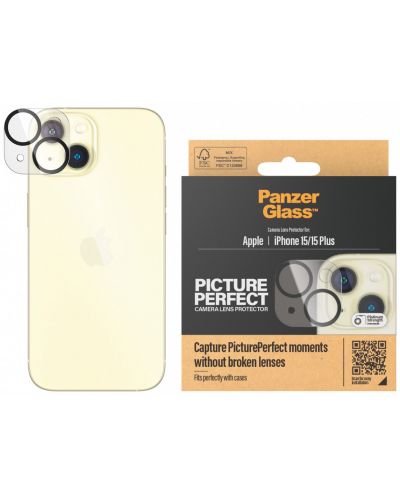 Протектор за камера PanzerGlass - PicturePerfect, iPhone 15/15 Plus - 1