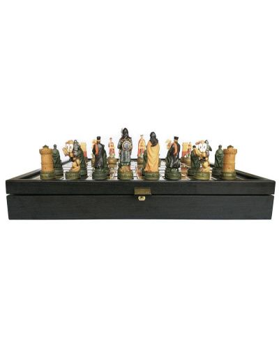 Луксозен шах Manopoulos - Гръцко-римска война, 34 x 34 cm - 2