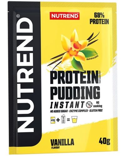 Protein Pudding, ванилия, 5 сашета, Nutrend - 2