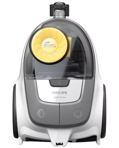 Прахосмукачка Philips - XB2140/09, Super Clean Air, бяла/жълта - 5