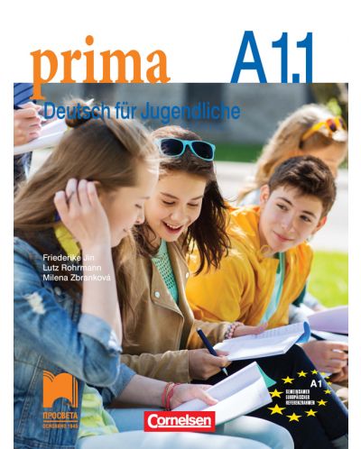 Prima A1.1. Немски език за 9. клас. Част 1 (втори чужд език). Учебна година 2018/2019 (Просвета) - 1
