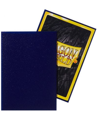 Протектори за карти Dragon Shield Sleeves - Small Matte Night Blue (60 бр.) - 3