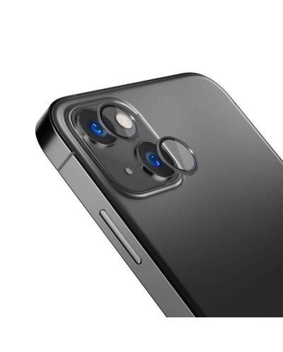 Стъклен протектор 3mk - Lens Protection Pro, iPhone 14, сив - 2