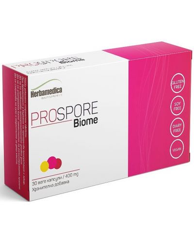 ProSpore Biome, 30 капсули, Herbamedica - 1