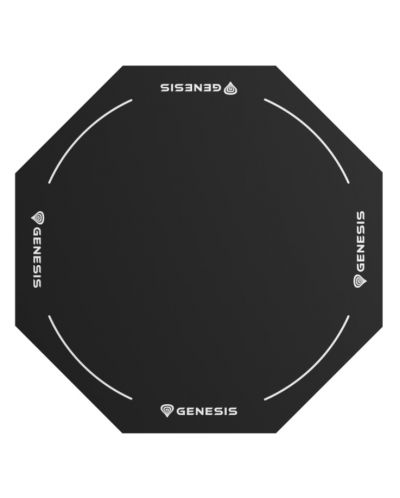 Протектор за под Genesis - Tellur 400 Octagon Logo, черен - 1