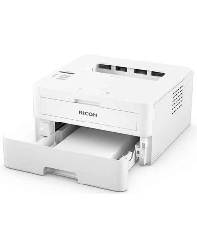 Принтер Ricoh - SP230DNW, чернобял, лазерен, бял - 2