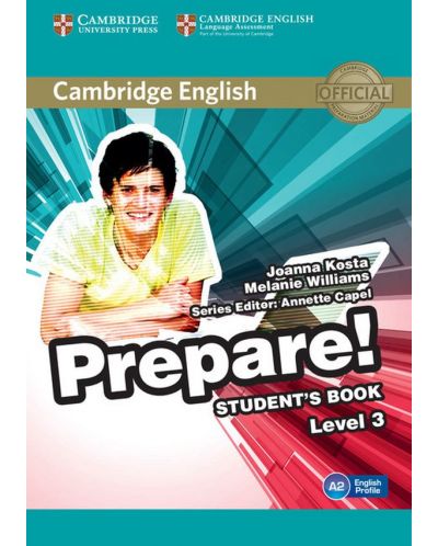 Cambridge English Prepare! Level 3 Student's Book / Английски език - ниво 3: Учебник - 1