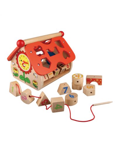 Дидактическа играчка Pino - Къща - 1
