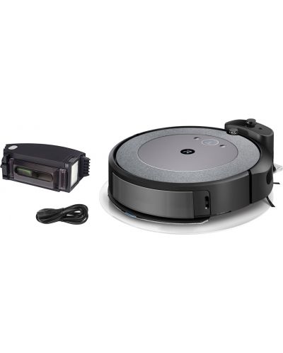 Прахосмукачка-робот iRobot - Roomba Combo i5, i517840, Woven Neutral - 2