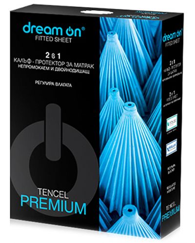 Протектор за матрак Dream On - Tencel Premium, с височина 25-35 см - 1