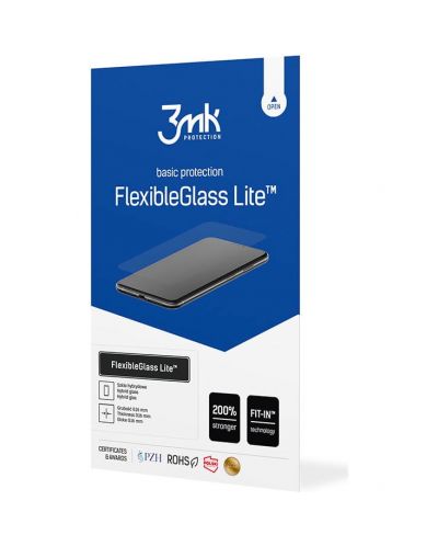 Стъклен протектор 3mk - FlexibleGlass lite, iPhone 14/14 Pro - 2