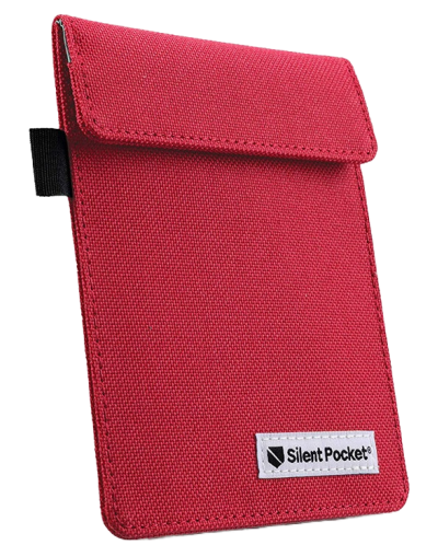 Протектор за автомобилен ключ Silent Pocket - червен - 1