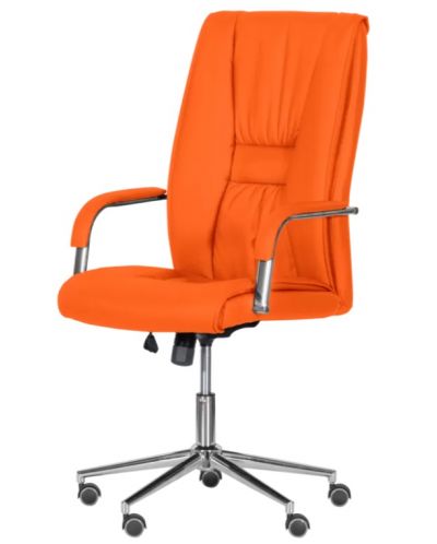 Президентски стол Carmen - 6500-1, оранжев - 3