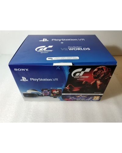 Sony PlayStation VR + PlayStation Camera и VR Worlds + Gran Turismo Sport Bundle (разопакован) - 7