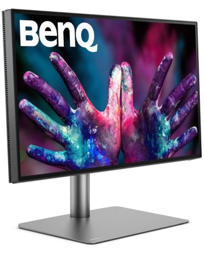 Професионален монитор BenQ - PD2725U, 27", 4K, swivel, сив/черен - 4