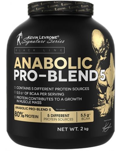 Black Line Anabolic Pro Blend 5, ванилия, 2 kg, Kevin Levrone - 1