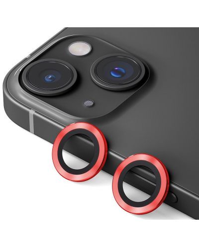 Протектори Blueo - Camera Lens, iPhone 11/12 Mini/12, червени - 1