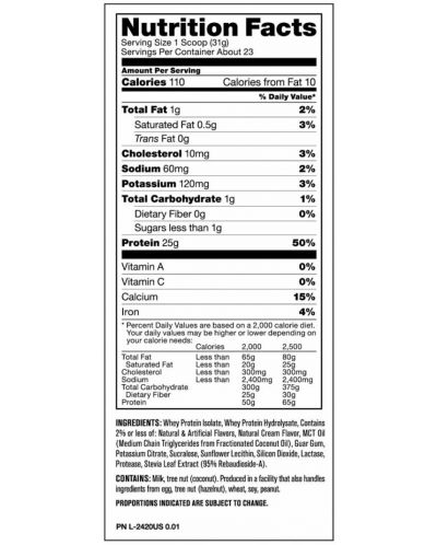 ISO Surge, cookies n cream, 727 g, Mutant - 2