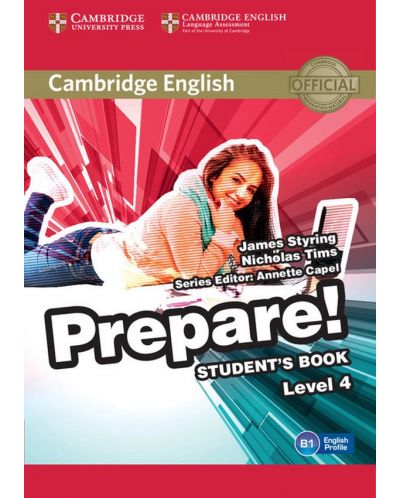 Cambridge English Prepare! Level 4 Student's Book / Английски език - ниво 4: Учебник - 1