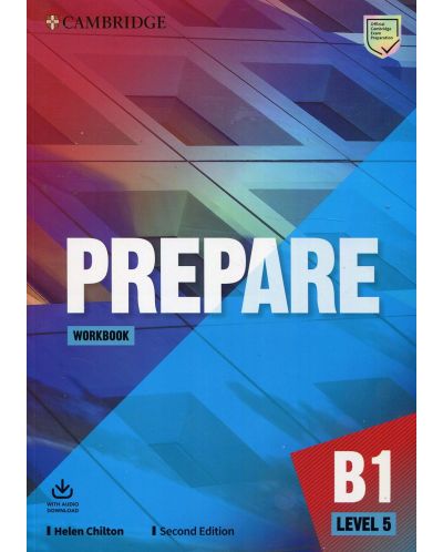 Prepare! Level 5 Workbook with Audio Download (2nd edition) / Английски език - ниво 5: Учебна тетрадка с аудио - 1