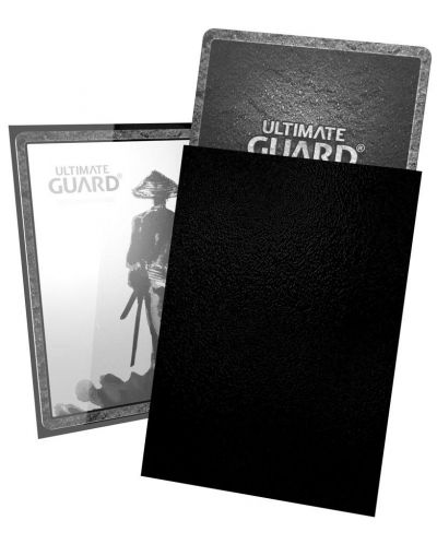 Протектори Ultimate Guard Katana Sleeves - Japanese Size, черни (60 бр.) - 2