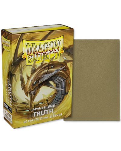 Протектори за карти Dragon Shield Dual Sleeves - Small Matte Truth (60 бр.) - 2