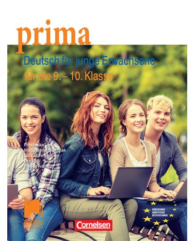 Prima. Немски език за 9. и 10. клас (интензивно изучаване). Учебна година 2018/2019 (Просвета) - 1