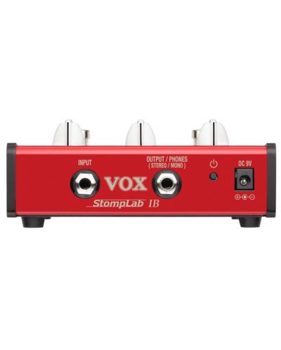 Процесор за моделиране на баси Pedal VOX - Stomplab 1B, червен - 3