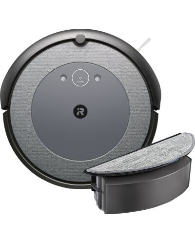 Прахосмукачка-робот iRobot - Roomba Combo i5, i517840, Woven Neutral - 1
