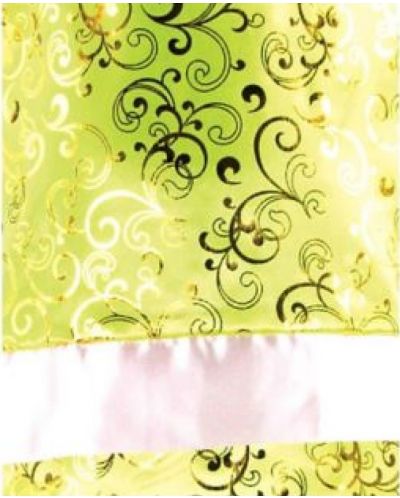 Приказна рокля Adorbs - Зелено жълта - 3