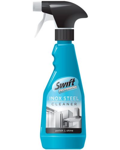 Препарат за почистване на инокс Swift - Polish & Shine, 300 ml - 1
