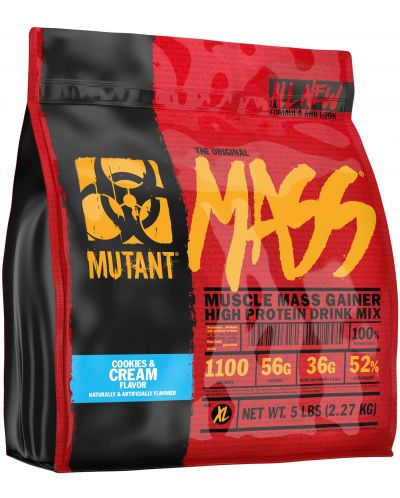 Mass, cookies & cream, 2.27 kg, Mutant - 1