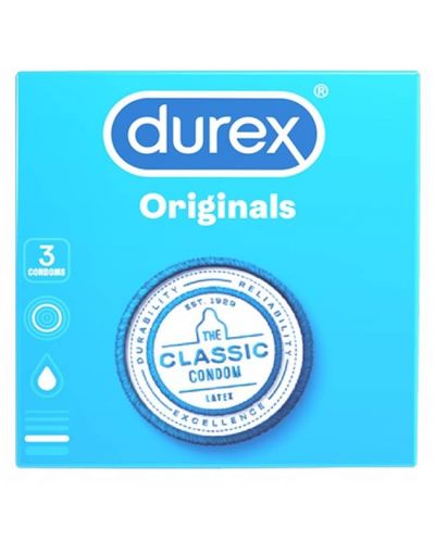 Originals Classic Презервативи, 3 броя, Durex - 1