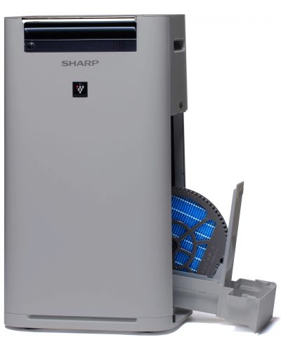 Пречиствател за въздух Sharp - UA-HG60E-L, HEPA, 53 dB, сив - 4