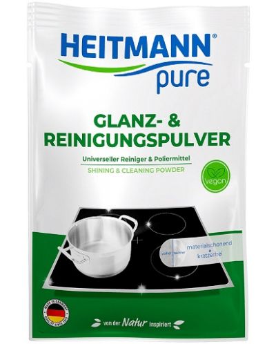 Препарат за почистване и гланц Heitmann - Pure, 30 g - 1